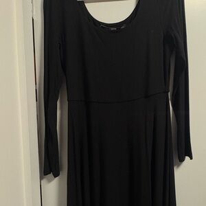 NEW Banana Republic Long Sleeve Black Dress